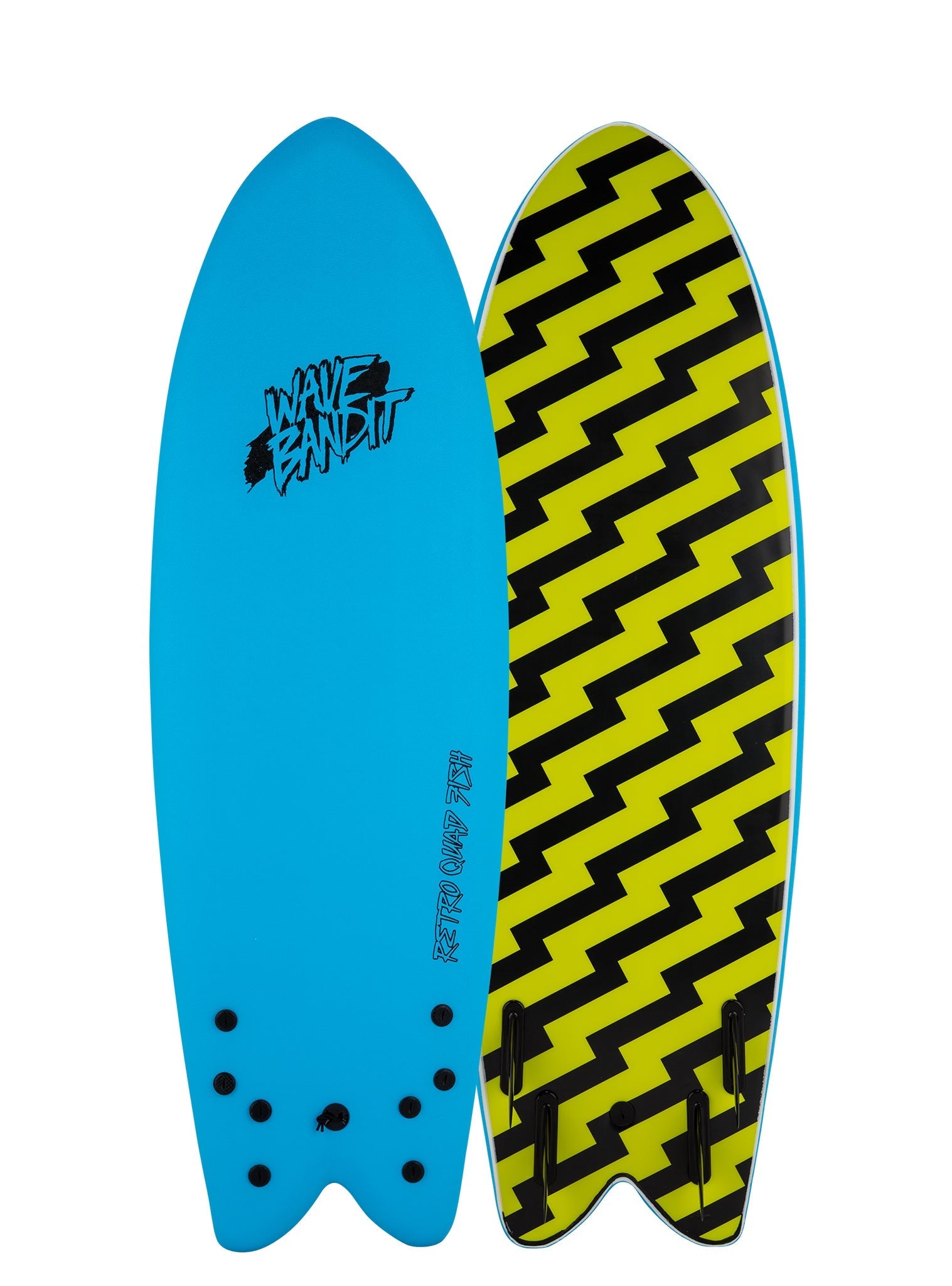 Retro Fish (5'8" Quad)