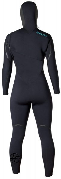 VYRL Womens Hooded Front Zip Fullsuit